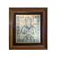 Серебряная икона Святой Алексий в рамке 50240038Л06